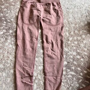 Mauve Seamless High-Waist Leggings
